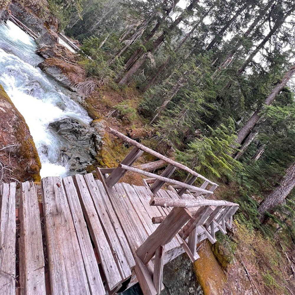 River with Bridge at Pioneer Park