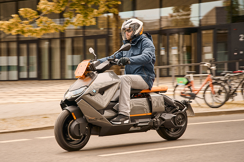 Experience the 2024 BMW CE 04 at SoSo Cycles in Tacoma, WA
